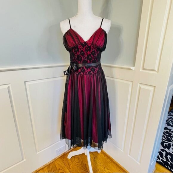 Vintage Y2K City Triangles Short Ombre Fairy Whimsygoth Party Prom Formal Dress - Picture 11 of 11